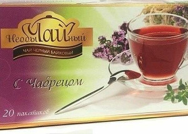 Чай Необычайный с чабрецом черный байховый 20x1.5г