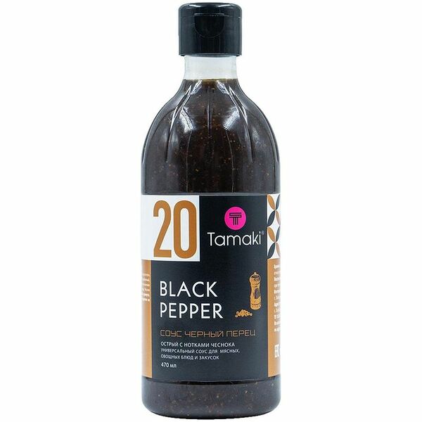 Соус Tamaki Чёрный перец, 470г