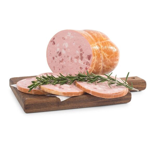 Колбаса вареная «Телячья» синюга ГОСТ, «Клинский мясокомбинат», Россия