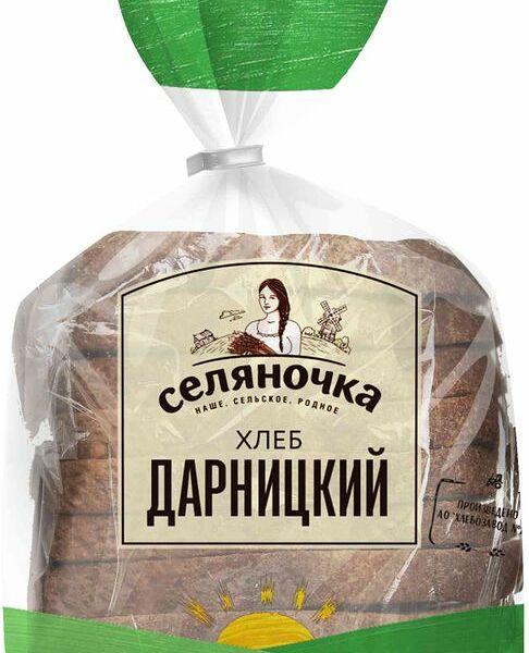 Хлеб Селяночка Дарницкий ржано-пшеничный 320г