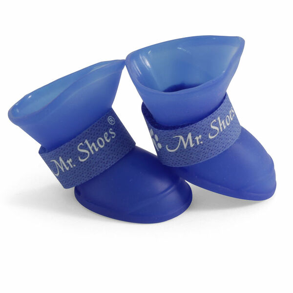 Triol Сапоги из пластичной резины на липучке Mr.Shoes Синий, M, Унисекс