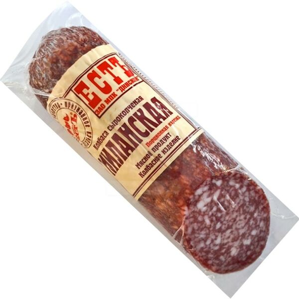 Колбаса Динской Мпк Миланская сырокопченая вес