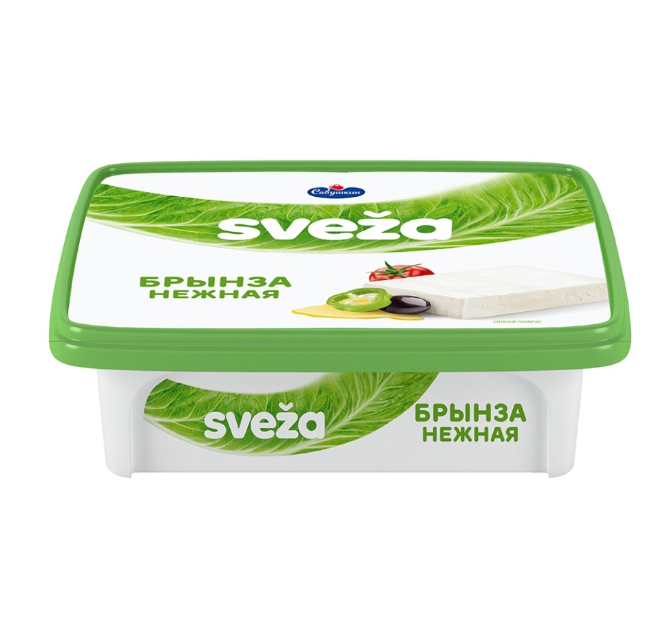 

Сыр брынза Sveza Нежная 45% БЗМЖ 250 г