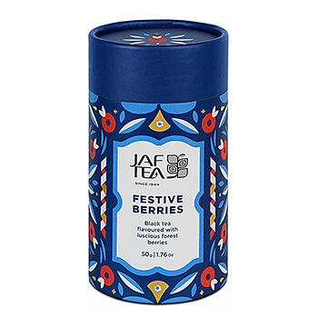 Чай черный Jaf tea Festive berries со вкусом лесных ягод 50 г, Шри-Ланка