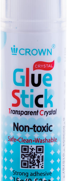 Клей-карандаш Crown Crystal кристально-чистый