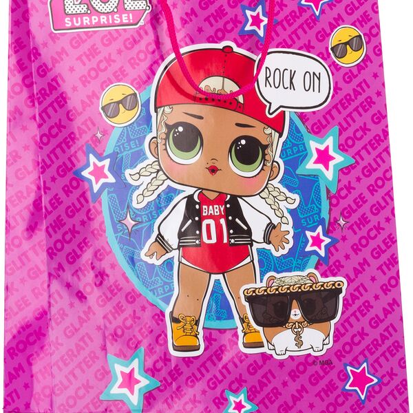 Пакет МакПейпер бумажный подарочный лицензионный Аа