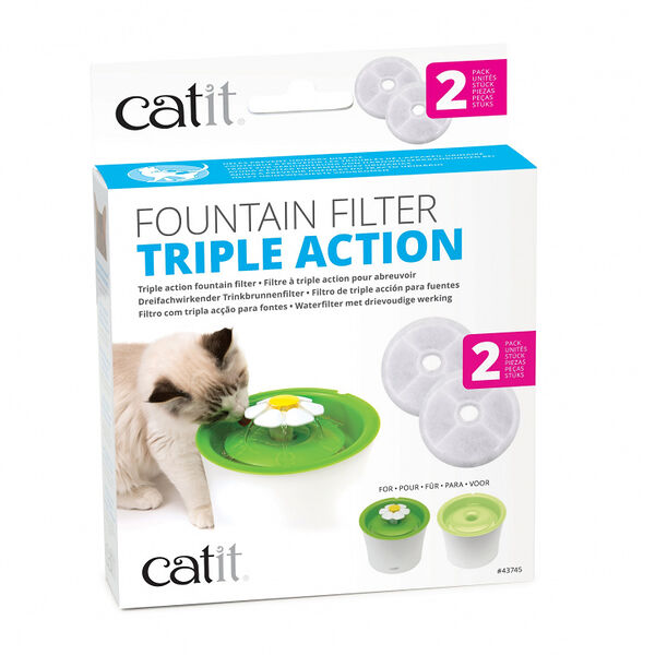 Catit 2.0. фильтр для поилки-фонтана, 2 шт.