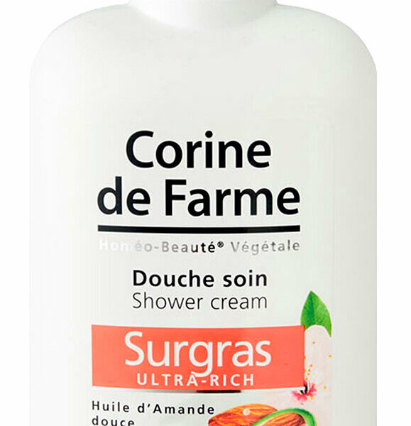 Гель для душа ультра-питание «Сладкий миндаль», Corine de Farme, 750 мл, Франция