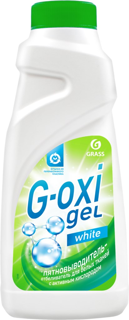 

Пятновыводитель для белых тканей Grass G-oxi Gel, с активных кислородом, 500 мл