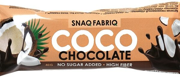 Батончик Snaq Fabriq Глазированный шоколад 40г