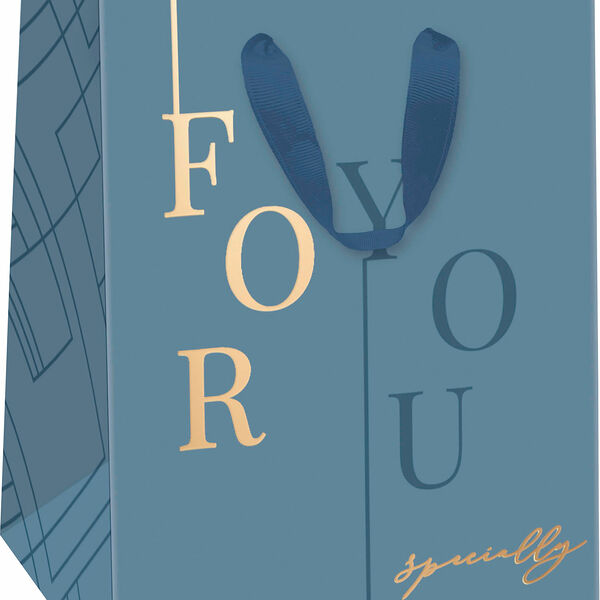 Пакет Пакетико подарочный матовая ламинация с тиснением Smt пдл м 14х19см