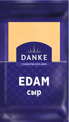 

Сыр Эдам Danke 45% БЗМЖ 180 г