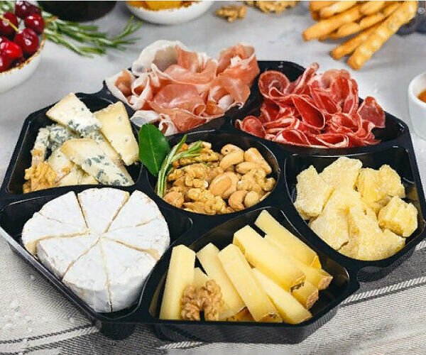 Тарелка Сырно-мясное ассорти