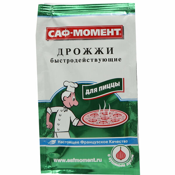Дрожжи хлебопекарные сухие быстродействующие ТМ САФ-Момент для пиццы
