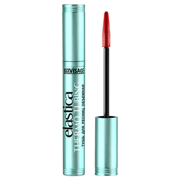 Объёмная тушь для ресниц Luxvisage Elastica Thermo Tubing Черная