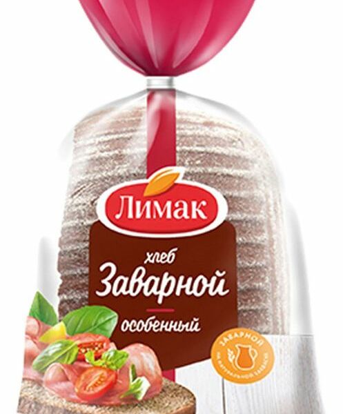 Хлеб Лимак заварной особенный нарезанный