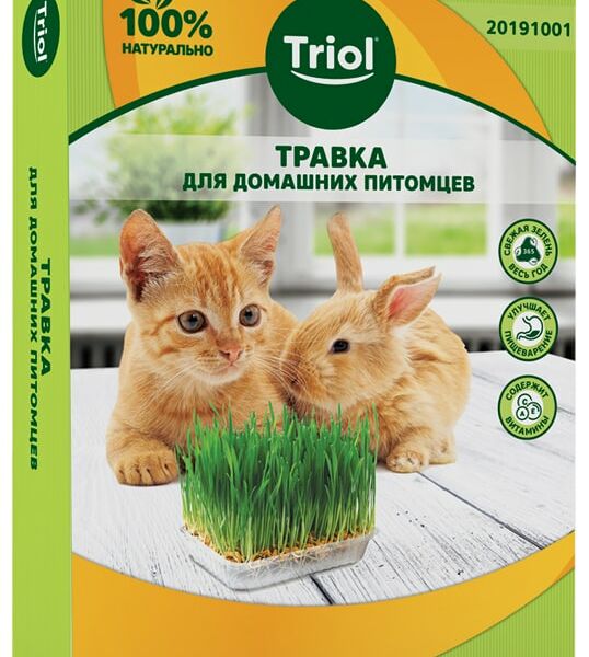 Травка для кошек Triol