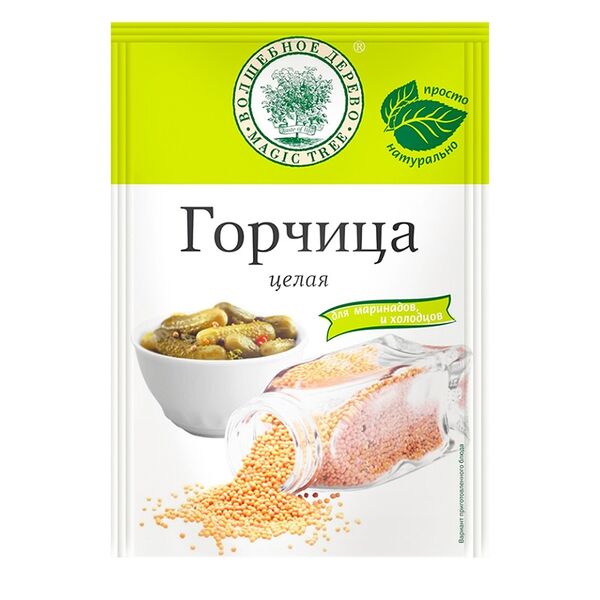 Приправа горчица целая, «Волшебное дерево», 40 г, Россия