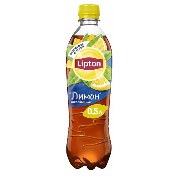 Холодный чай Lipton со вкусом лимона