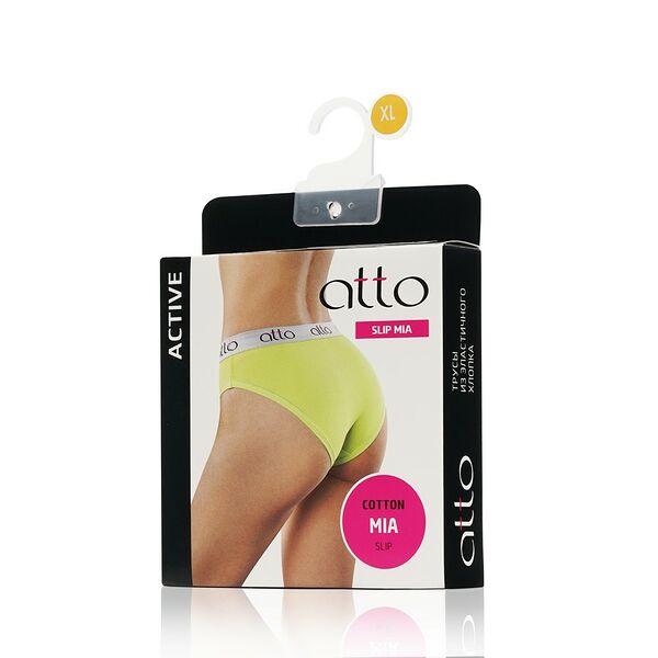 Женские трусы Atto Mia Slip, лимон, XL