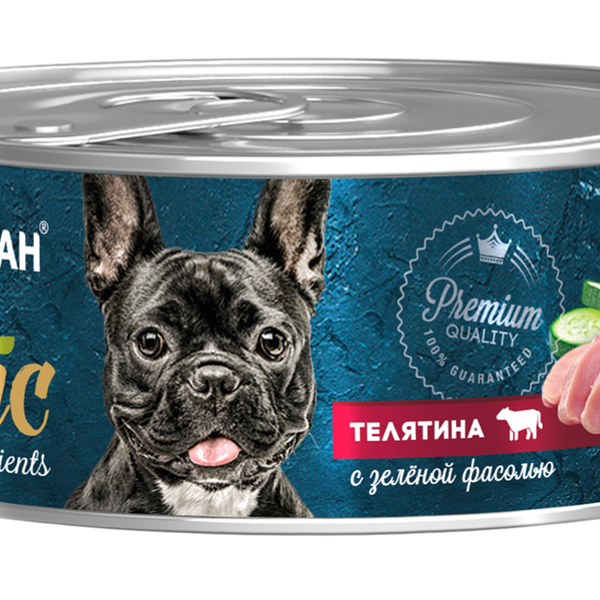 Консервы для собак Зоогурман Holistic Телятина с зеленой фасолью