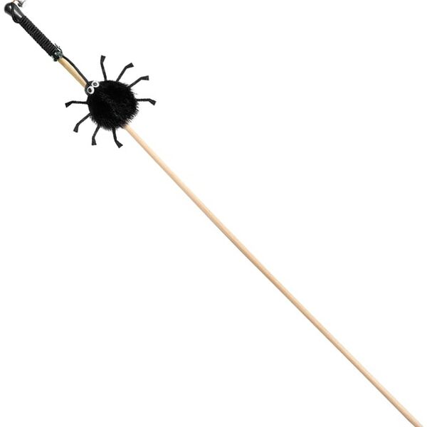 Игрушка для кошек Gamma Удочка-дразнилка Паучок 51см