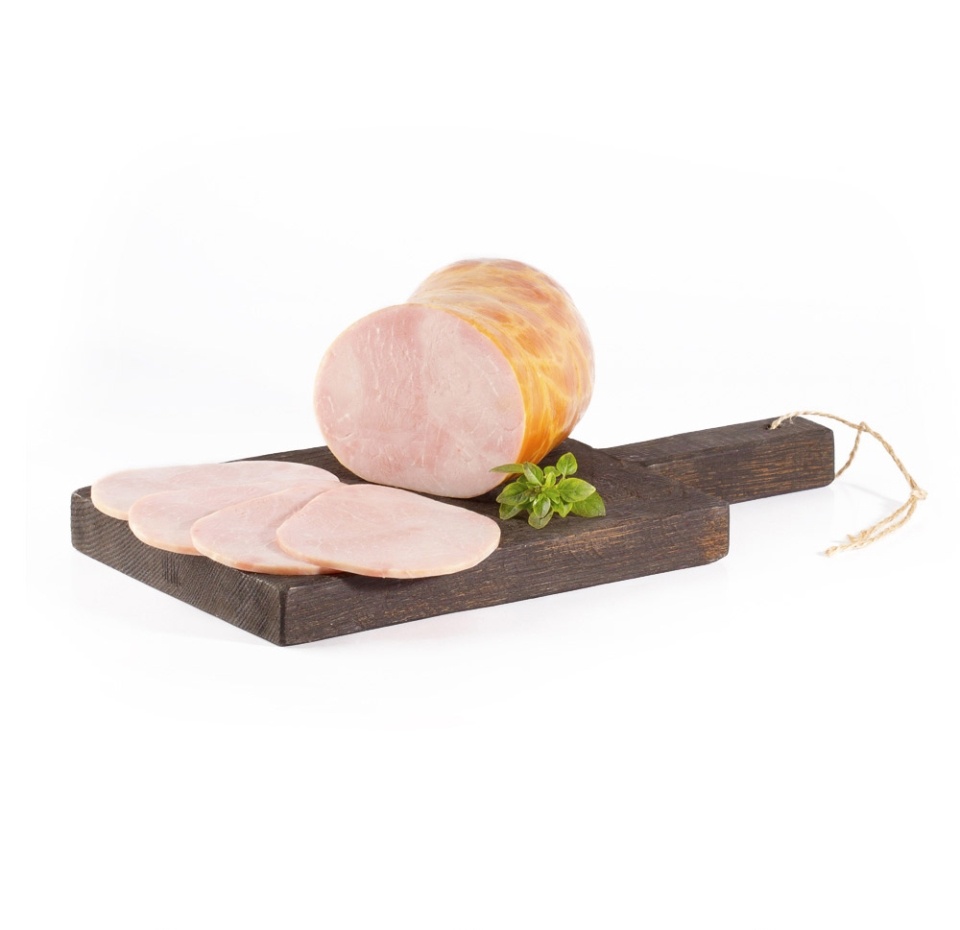 

Ветчина вареная Окраина в синюге МПЗ Богородский в/у Россия, вес.