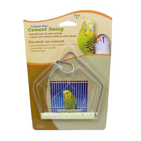 Игрушка для птиц Качели цемент 10см