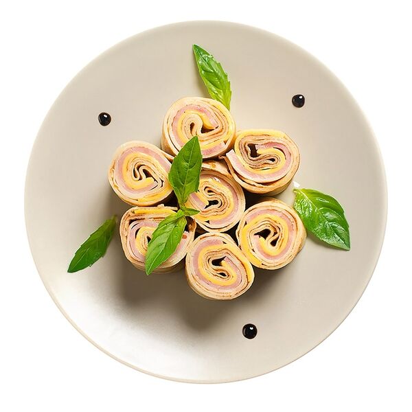 Блинчики с ветчиной и сыром Уже Готово, 3 шт в наборе