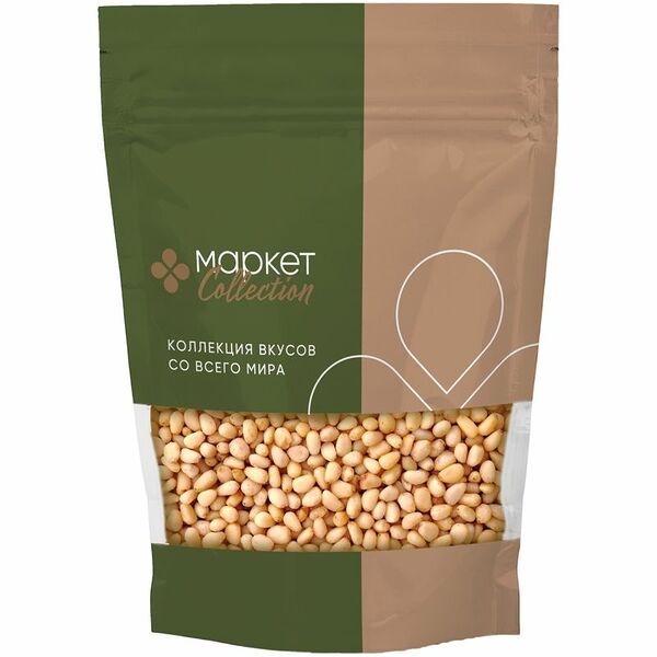 Ядра кедровых орехов очищенные Market Collection, 100г