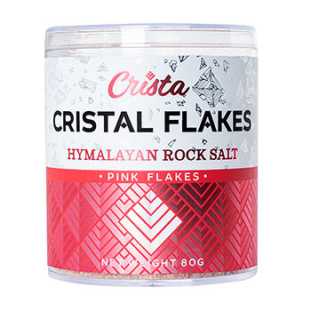 Соль морская Crista Flakes розовая хлопья