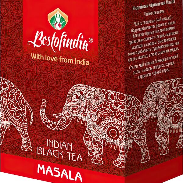 Чай Bestofindia Масала черный с натуральными специями 100г