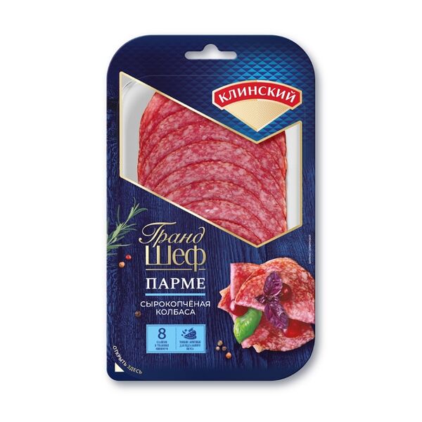 Колбаса сырокопченая Клинский Парме