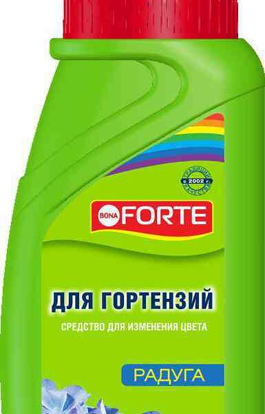 Концентрат для изменения цвета гортензии Bona Forte Радуга