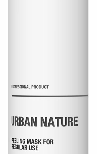 URBAN NATURE Маска-пилинг для очищения кожи головы и волос для регулярного применения, 250 мл