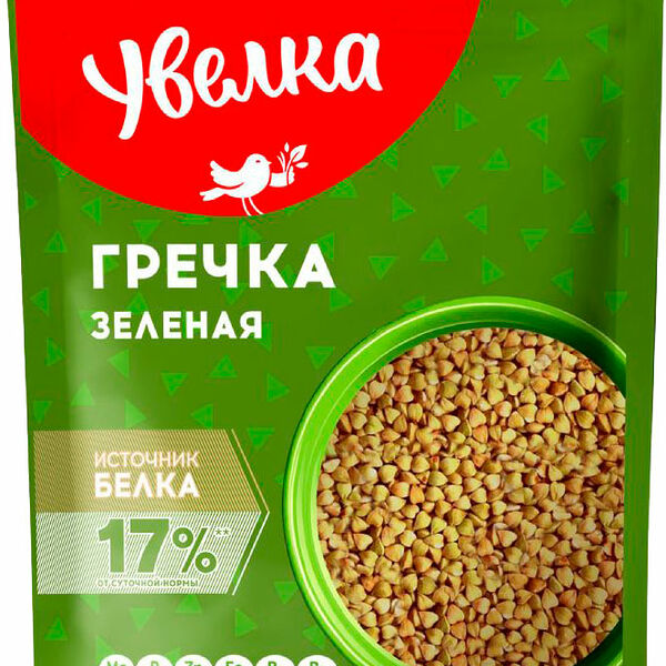 Крупа Увелка Коллекция Гречка зеленая