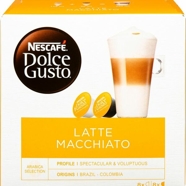 Кофе в капсулах Nescafe Dolce Gusto Latte Macchiato, 16 шт.