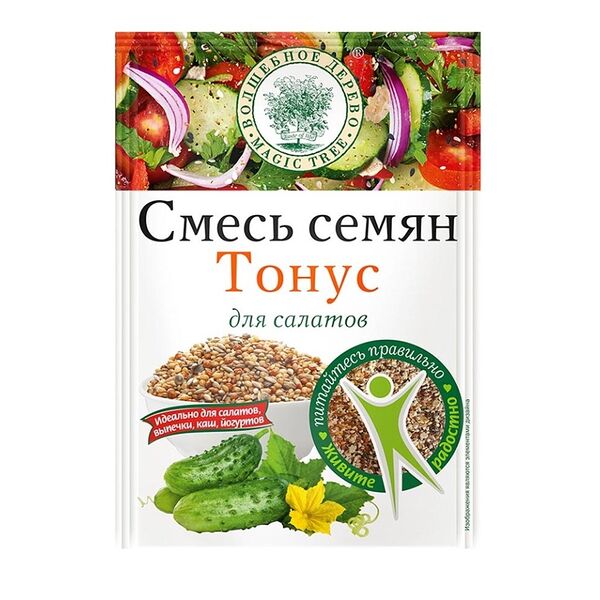 Приправа Волшебное дерево смесь семян Тонус 50 г, Россия