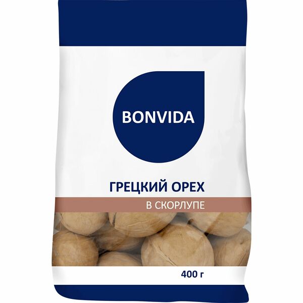 Грецкий орех BONVIDA в скорлупе