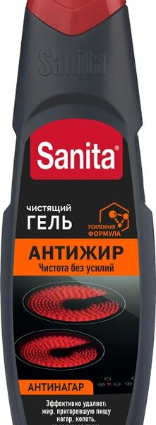 Cредство чистящее для кухни Sanita Антижир 500г