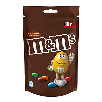Конфеты M&M's драже с молочным шоколадом, 80г