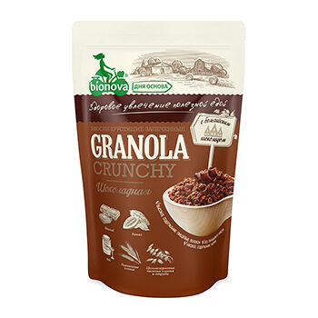Мюсли запечённые шоколадные Bionova, 400г