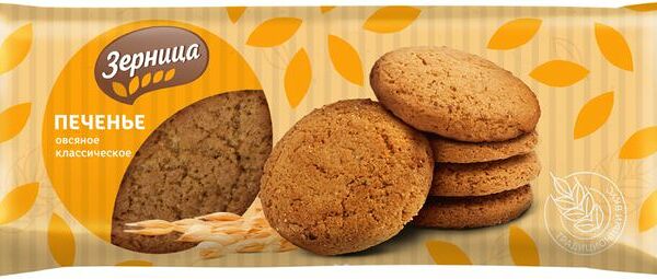 Печенье Зерница Классическое овсяное 310г
