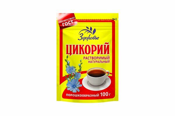 Цикорий Здоровье растворимый порошкообразный, 100г