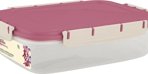 Контейнер для продуктов Sugar&Spice Barberry герметичный прямоугольный брусника 1.3л