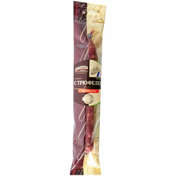 Колбаса сыровяленая с трюфелем полусухая Егорьевская колбасно-гастрономическая фабрика