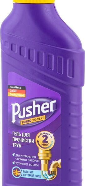 Чистящее средство Pusher Для труб 500мл