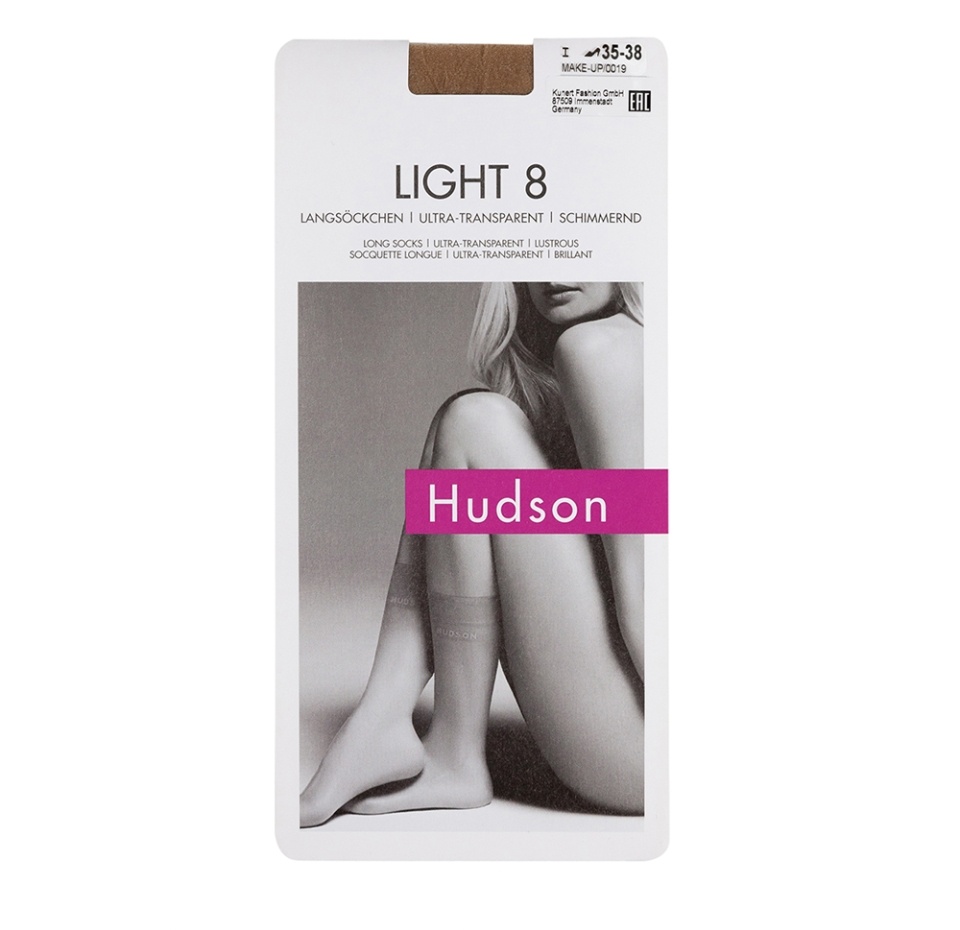 

Носки длинные женские Light 8, Hudson, цвет 0019 (бежевый), размер 1, Германия