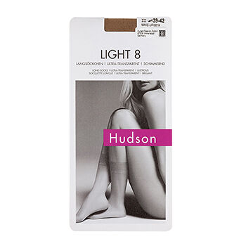 Носки женские Light 8 длинные, Hudson, цвет 0019 (бежевый), размер 2, Германия