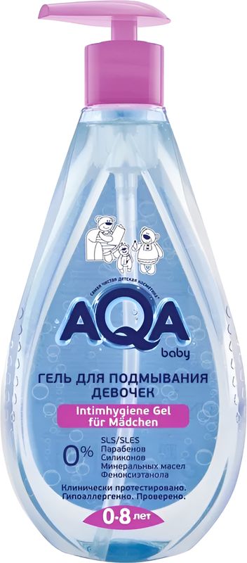 

Гель для подмывания Aqa Baby девочек 400 мл